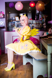 Size: 1867x2800 | Tagged: safe, artist:lynah, fluttershy, human, cosplay, irl, irl human, photo, solo