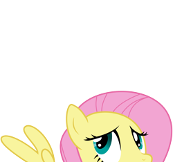 Size: 3200x3000 | Tagged: safe, artist:v0jelly, fluttershy, pegasus, pony, simple background, solo, transparent background, vector