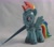 Size: 2953x2585 | Tagged: safe, artist:gryphyn-bloodheart, derpibooru import, rainbow dash, pegasus, pony, brushable, commission, custom, irl, jousting, jousting outfit, lance, photo, sculpted, toy