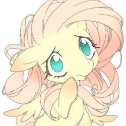 Size: 300x300 | Tagged: safe, artist:bnob, fluttershy, pegasus, pony, female, mare, solo, wip