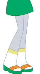 Size: 2756x5108 | Tagged: safe, artist:teentitansfan201, edit, derpy hooves, equestria girls, absurd resolution, clothes, cropped, legs, pictures of legs, shoes, simple background, solo, transparent background, vector, vector edit