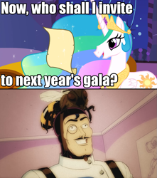 Size: 907x1024 | Tagged: safe, princess celestia, alicorn, bee, pony, make new friends but keep discord, dr bees, harry partridge, image macro, meme, obligatory pony, this will end in bees, this will end in tears