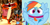 Size: 1074x527 | Tagged: safe, derpibooru import, edit, screencap, rainbow dash, pegasus, pony, a bird in the hoof, comparison, faic, funny face, roo, tigger, tongue out, who likes to?, winnie the pooh, winnie the pooh toddler (pc)