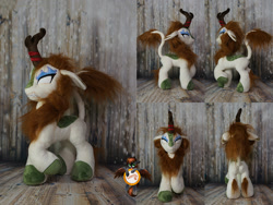 Size: 1328x1000 | Tagged: safe, artist:essorille, autumn blaze, kirin, nirik, sounds of silence, irl, photo, plushie, solo