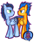 Size: 700x902 | Tagged: safe, artist:irmadela2012, derpibooru import, flash sentry, soarin', twilight sparkle, brothers