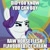 Size: 500x500 | Tagged: safe, edit, edited screencap, screencap, rarity, pony, unicorn, castle sweet castle, basashi, caption, fact, food fact rarity, forced meme, ice cream, meme, meta, solo