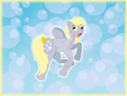 Size: 1024x775 | Tagged: safe, artist:faerie-starv, derpy hooves, pegasus, pony, female, mare, photoshop, solo, watermark