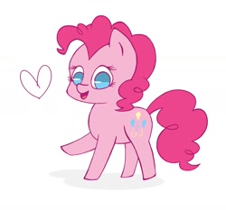 Size: 1670x1557 | Tagged: safe, artist:liliana362, pinkie pie, earth pony, pony, chibi, female, mare, pink coat, pink mane, solo