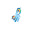 Size: 66x62 | Tagged: safe, derpibooru import, rainbow dash, pegasus, pony, desktop ponies, simple background, transparent background