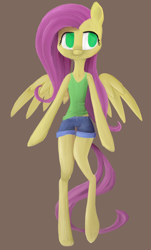 Size: 3464x5736 | Tagged: safe, artist:pinkamenaspy, fluttershy, anthro, arm hooves, solo