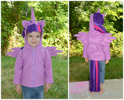 Size: 570x459 | Tagged: safe, artist:sugartartcrafts, derpibooru import, twilight sparkle, twilight sparkle (alicorn), alicorn, human, clothes, costume, irl, irl human, photo, solo