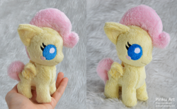 Size: 1700x1052 | Tagged: safe, artist:pinkuart, fluttershy, foal, irl, photo, plushie, solo