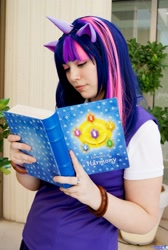 Size: 1379x2048 | Tagged: safe, artist:positori, derpibooru import, twilight sparkle, human, cosplay, irl, irl human, photo, solo