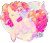 Size: 700x600 | Tagged: safe, artist:conej0s, pinkie pie, earth pony, pony, female, mare, pink coat, pink mane, simple background, solo, transparent background