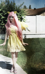 Size: 1137x1858 | Tagged: safe, artist:ponkee, fluttershy, human, cosplay, irl, irl human, photo