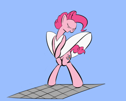 Size: 1150x927 | Tagged: safe, pinkie pie, earth pony, pony, bipedal, clothes, dress, marilyn monroe, solo, the seven year itch