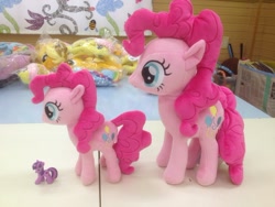 Size: 500x375 | Tagged: safe, pinkie pie, irl, nici, official, photo, plushie