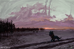 Size: 3000x2000 | Tagged: safe, artist:quiet-victories, derpibooru import, rainbow dash, pegasus, pony, clothes, cloudsdale, high res, jacket, neckerchief, newbie artist training grounds, scenery, snow, solo, winter