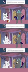 Size: 800x2054 | Tagged: safe, artist:hakar-kerarmor, oc, oc only, oc:arrowhead, oc:sunwise, bat pony, pegasus, pony, ask, ask four inept guardponies, bald, drunk, female, male, mare, night guard, no mane, royal guard, stallion, tumblr