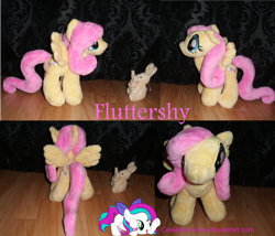 Size: 1024x875 | Tagged: safe, artist:celestia-in-love, fluttershy, irl, photo, plushie