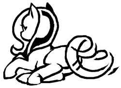 Size: 544x395 | Tagged: safe, artist:cabyowl, pony, black and white, female, grayscale, mare, monochrome, plot, prone, simple background, solo, white background