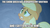 Size: 998x562 | Tagged: safe, applejack, earth pony, pony, frozen, image macro, meme, solo