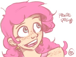 Size: 640x480 | Tagged: safe, artist:heliospherecomic, pinkie pie, human, humanized, solo