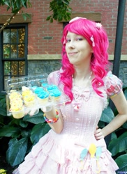 Size: 1489x2048 | Tagged: safe, artist:thewanderer-chan, pinkie pie, human, cosplay, irl, irl human, photo