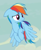 Size: 595x731 | Tagged: safe, derpibooru import, screencap, rainbow dash, pegasus, pony, the cutie map, flying, reaction image, solo