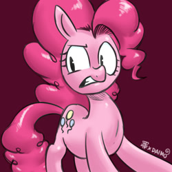 Size: 960x960 | Tagged: safe, artist:daimo, artist:zaininn, pinkie pie, earth pony, pony, pixiv, solo