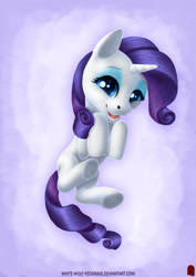 Size: 1060x1500 | Tagged: safe, artist:wwredgrave, rarity, pony, unicorn, cute, raribetes, solo, underhoof