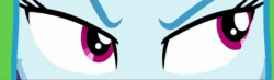 Size: 998x290 | Tagged: safe, derpibooru import, screencap, rainbow dash, equestria girls, equestria girls series, happily ever after party, happily ever after party: rainbow dash, animated, close-up, cropped, cyoa, eye, eyes, gif, loop, solo