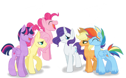 Size: 1024x640 | Tagged: safe, artist:amzythechangeling, derpibooru import, applejack, applejack (male), butterscotch, dusk shine, fluttershy, pinkie pie, prince dusk, rainbow blitz, rainbow dash, rarity, twilight sparkle, twilight sparkle (alicorn), alicorn, earth pony, pegasus, pony, unicorn, mane six, rule 63, simple background, transparent background