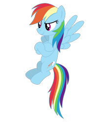 Size: 2000x2500 | Tagged: safe, artist:thechriz1995, derpibooru import, rainbow dash, pegasus, pony, testing testing 1-2-3, female, mare, simple background, smiling, solo, transparent background, vector