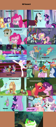 Size: 1760x3958 | Tagged: safe, artist:nightshadowmlp, edit, edited screencap, screencap, apple bloom, applejack, big macintosh, chancellor neighsay, cozy glow, crackle cosette, firelight, fluttershy, jack pot, mudbriar, ocellus, on stage, pinkie pie, princess celestia, rainbow dash, rarity, raspberry beret, sandbar, scootaloo, silverstream, smoky, smoky jr., spike, starlight glimmer, stellar flare, sugar belle, sunburst, sweetie belle, twilight sparkle, twilight sparkle (alicorn), valley glamour, yona, alicorn, dragon, earth pony, pegasus, pony, seapony (g4), unicorn, fake it 'til you make it, grannies gone wild, horse play, marks for effort, molt down, non-compete clause, school daze, season 8, surf and/or turf, the break up breakdown, the maud couple, the mean 6, the parent map, spoiler:s08, big bucks, cutie mark crusaders, disguised changeling, female, filly, house, hug, i mean i see, male, mane seven, mane six, mare, mlp season compilation, rope, sea-mcs, seaponified, seapony apple bloom, seapony scootaloo, seapony sweetie belle, season 8 compilation, species swap, stallion, wall of tags, winged spike