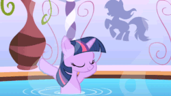 Size: 1280x720 | Tagged: safe, derpibooru import, twilight sparkle, animated, op, op is a cuck, op is a duck (reaction image), quack, reaction image, solo