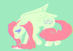 Size: 1280x901 | Tagged: safe, artist:cataclysmcommenced, fluttershy, pegasus, pony, crying, floppy ears, sad, solo