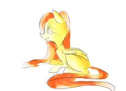 Size: 590x425 | Tagged: safe, artist:lionala, fluttershy, pegasus, pony, binary brush, female, mare, solo