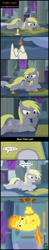 Size: 1781x9121 | Tagged: safe, artist:toxic-mario, derpy hooves, spitfire, pony, comic:toxic-mario's derpfire shipwreck, absurd resolution, bondage, book, candle, comic, cute, cutie mark, dialogue, female, filly, filly derpy, filly spitfire, glow, hogtied, night, rope, spitfire's hair is fire, suspended, teenage derpy hooves, teenage spitfire, tied up