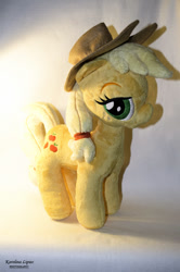 Size: 662x1000 | Tagged: safe, artist:pinkamoone, applejack, irl, photo, plushie