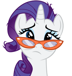 Size: 4000x4200 | Tagged: safe, artist:v0jelly, rarity, pony, unicorn, canterlot boutique, .svg available, absurd resolution, frazzled, glasses, simple background, solo, that was fast, tired, transparent background, vector