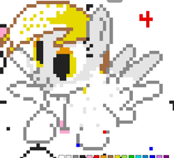 Size: 664x603 | Tagged: safe, derpy hooves, pony, pixel art, pxls.space, solo