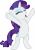 Size: 2524x3559 | Tagged: safe, artist:porygon2z, rarity, pony, unicorn, look before you sleep, bipedal, marshmallow raindance, praise the sun, simple background, solo, transparent background, vector