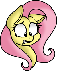 Size: 752x941 | Tagged: safe, artist:strangiesleepy, fluttershy, pegasus, pony, bust, portrait, simple background, solo