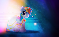 Size: 1920x1200 | Tagged: safe, artist:cat-meff, artist:kibbiethegreat, artist:vexx3, derpibooru import, rainbow dash, pegasus, pony, clothes, dress, solo, vector, wallpaper