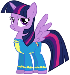 Size: 5614x6000 | Tagged: safe, artist:maximillianveers, derpibooru import, twilight sparkle, twilight sparkle (alicorn), alicorn, pony, absurd resolution, female, hilarious in hindsight, mare, simple background, solo, transparent background, vector, wonderbolts, wonderbolts uniform