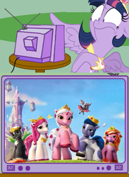Size: 561x768 | Tagged: safe, derpibooru import, twilight sparkle, twilight sparkle (alicorn), alicorn, bat, pony, barely pony related, battiwigs (filly funtasia), bella (filly funtasia), cedric (filly funtasia), equestrian funtasian war, exploitable meme, female, filly (filly funtasia), filly funtasia, filly funtasia drama, flower, flower in hair, lynn (filly funtasia), mare, meme, obligatory pony, rearing, rose (filly funtasia), tv meme, willow (filly funtasia)