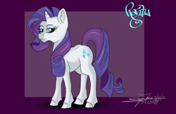 Size: 800x518 | Tagged: safe, artist:littlewolfstudios, rarity, pony, unicorn, request, solo, unshorn fetlocks