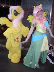 Size: 720x960 | Tagged: safe, artist:tinderboxer, fluttershy, human, cosplay, fursuit, irl, irl human, photo