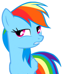 Size: 533x630 | Tagged: safe, derpibooru import, edit, edited screencap, screencap, rainbow dash, pegasus, pony, simple background, solo, transparent background, vector